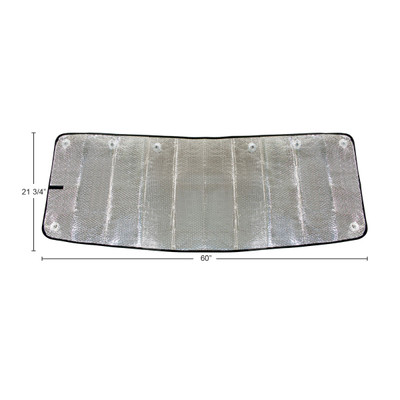 Windshield Sunshade For Peterbilt 567 (2015-2021), 379 (1987-2007), & 359 (1967-1987)