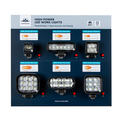 United Pacific Work Light Display