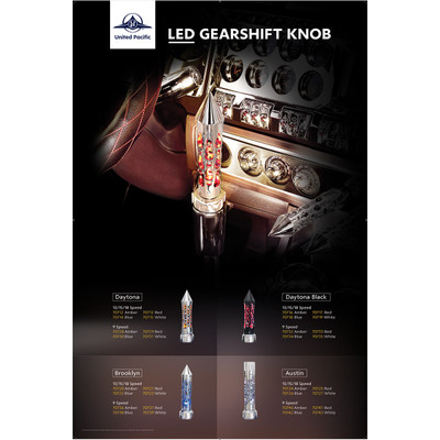 United Pacific LED Gearshift Knob Poster