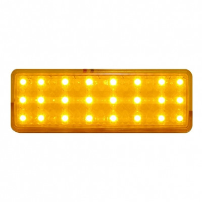 24 Amber LED Turn Signal & Parking Light For 1947-53 Chevrolet Truck, Amber Lens