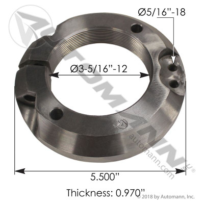 Trunnion Nut HD Mack
