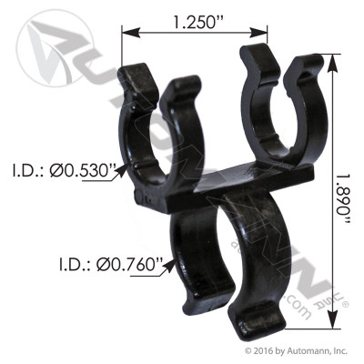 ABS Sensor Clip - 1/2in Hose Universal