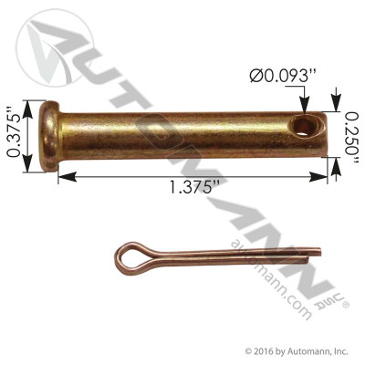 Clevis Pin 1/4in