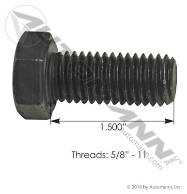 Cap Screw 5/8 -11in X 1-1/2in GR5