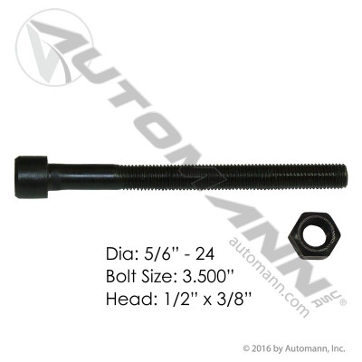 Center Bolt 5/16in X 3-1/2in