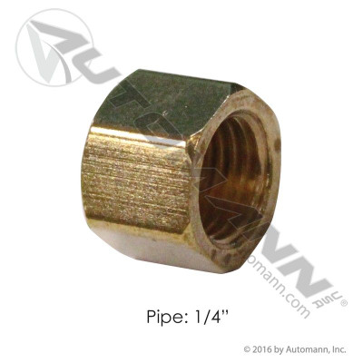 SAE Seal Cap Nut 1/4in