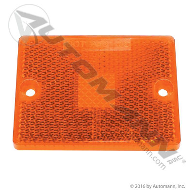 Lens 2in X 3in Reflex Amber