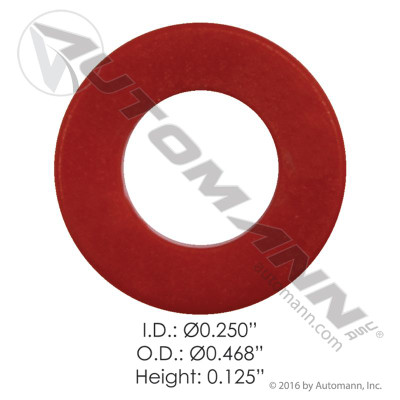 Accessory Pack 1/4in PLC Collar Red