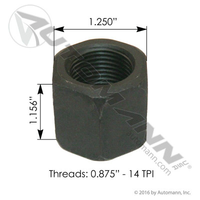 Deep Nut 7/8in-14 GR8