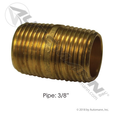 Close Nipple 3/8NPT