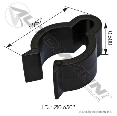 ABS Sensor Wire Clip - 0.250in Cable Dia
