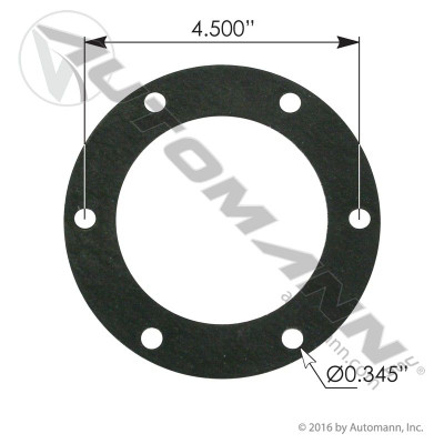 Hub Cap Gasket 6 Hole