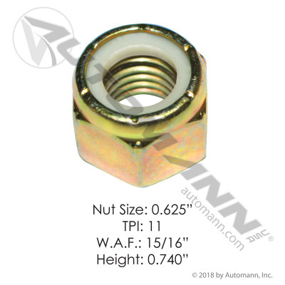 Elastic Stop Nut 5/8in-11 GR C