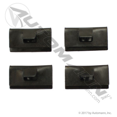 Spring Steel Clips Front Hub Cap 4pk