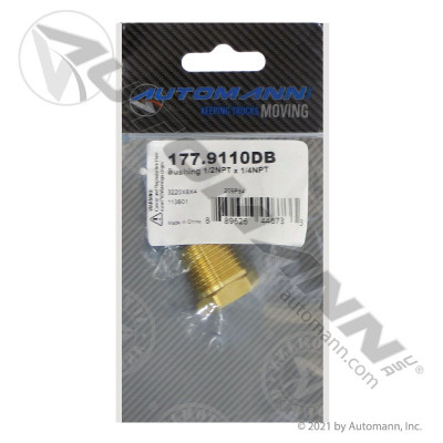 Bushing 1/2NPT x 1/4NPT