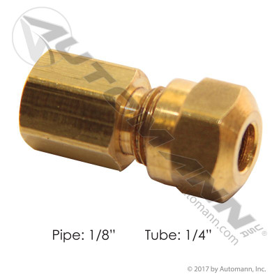Female Connector DOT 1/4IN x 1/8NPT