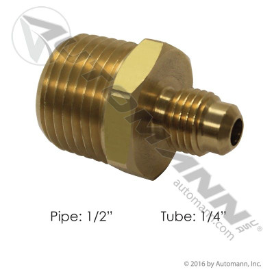 Male Connector 1/4in SAE X 1/2in Pipe