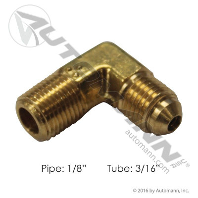 Male Elbow 3/16in SAE X 1/8in Pipe