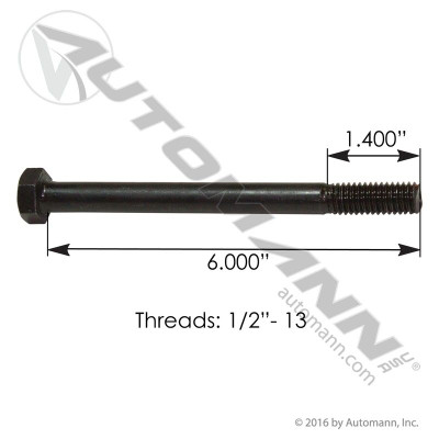 Cap Screw 1/2in-13 X 6in GR5