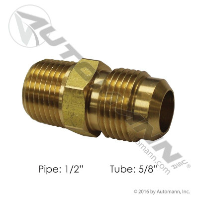 Male Connector 5/8in SAE X 1/2in Pipe