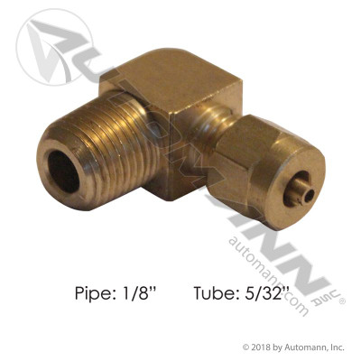Male Elbow DOT 5/32IN x 1/8NPT