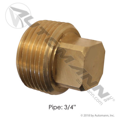 Square Head Plug 3/4NPT