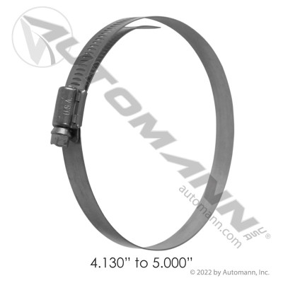 All SS Lined Clamp 4-1/8in to 5in