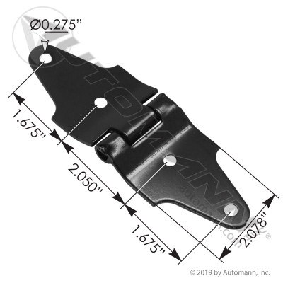 Whiting Center Hinge E-Coated