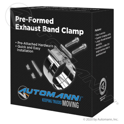 Exhaust Clamp Preformed 5in