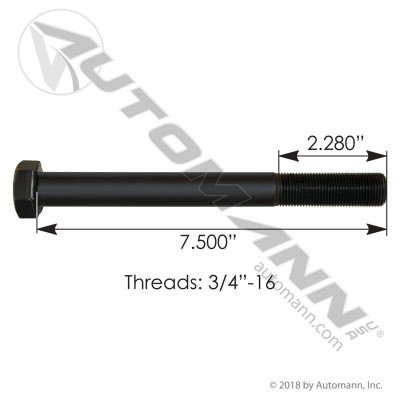 Beam Bolt Hendrickson