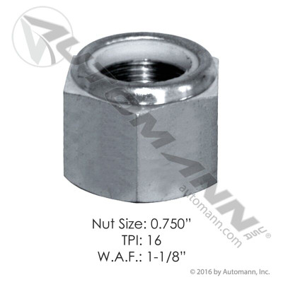 El Deep Nut 3/4in-16 GR C
