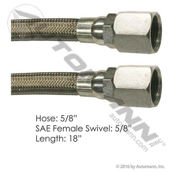 Discharge Hose-Female Swivels 18.000in