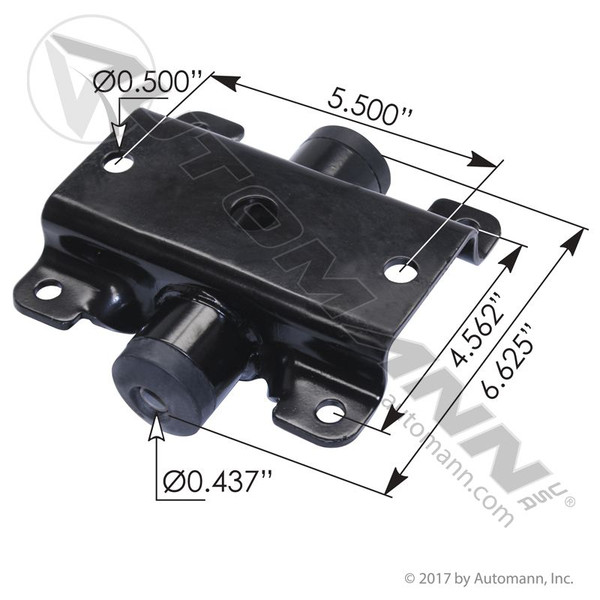 Shackle Hanger with Bush LH/RH Dodge