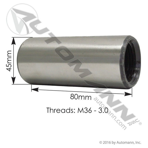 Threaded Bushing 80mm Volvo