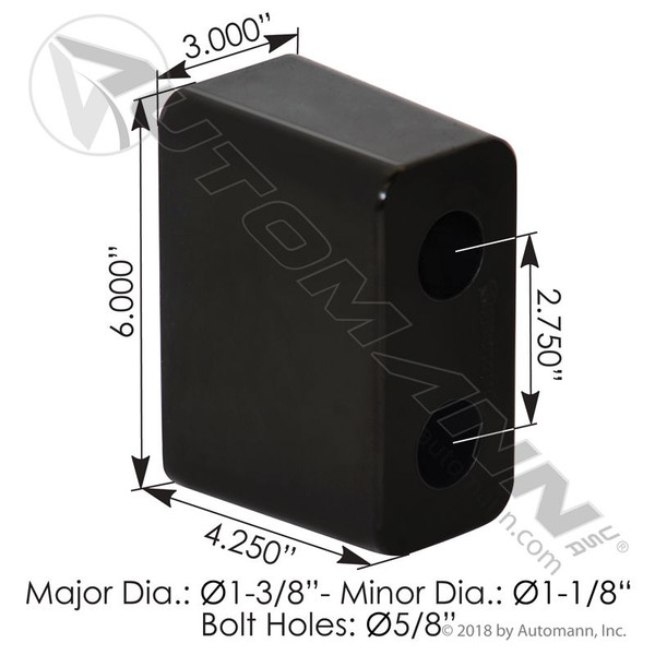 Trailer Bumper Poly Great Dane