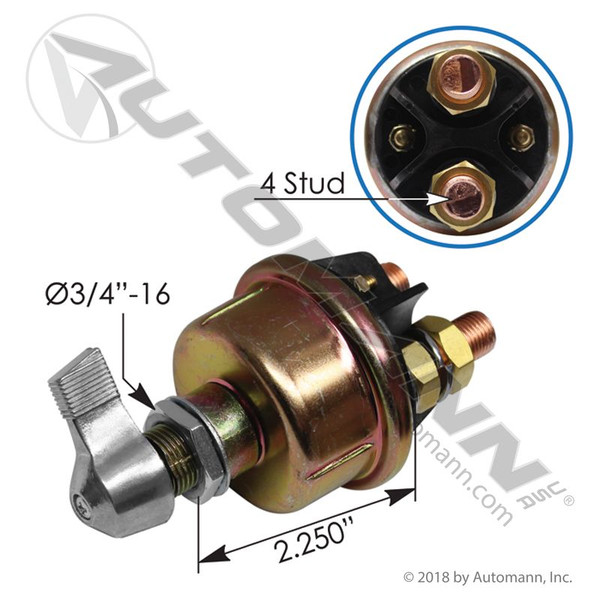 HD Master Disconnect Switch w/Index