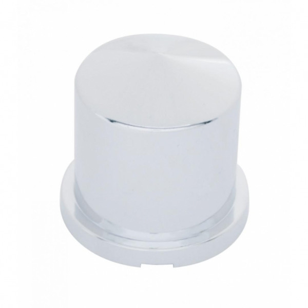 33mm X 1-7/8" Chrome Plastic Pointed Nut Covers - Push-On (10 Pack)
