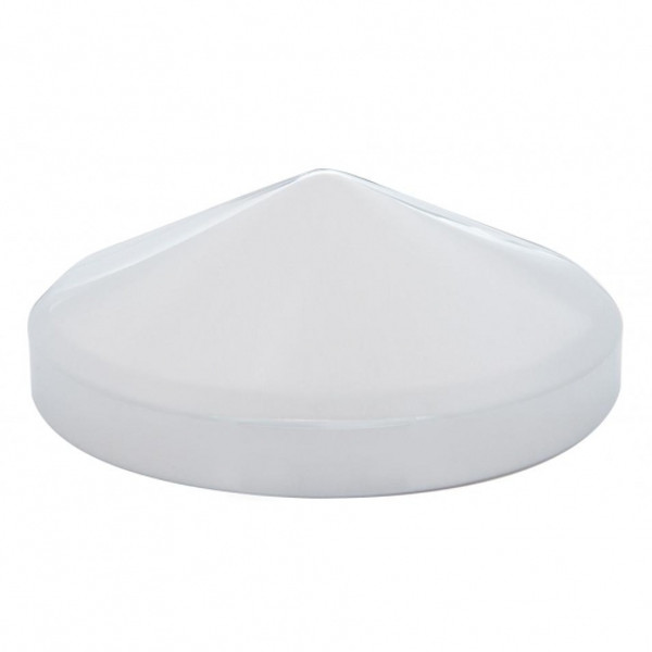 7-1/2" Chrome Pointed Rear Hub Cap