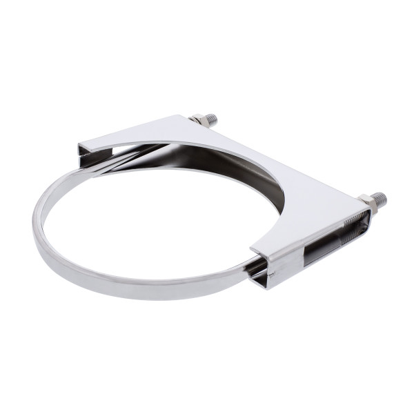 6" Chrome U-Bolt Exhaust Clamp