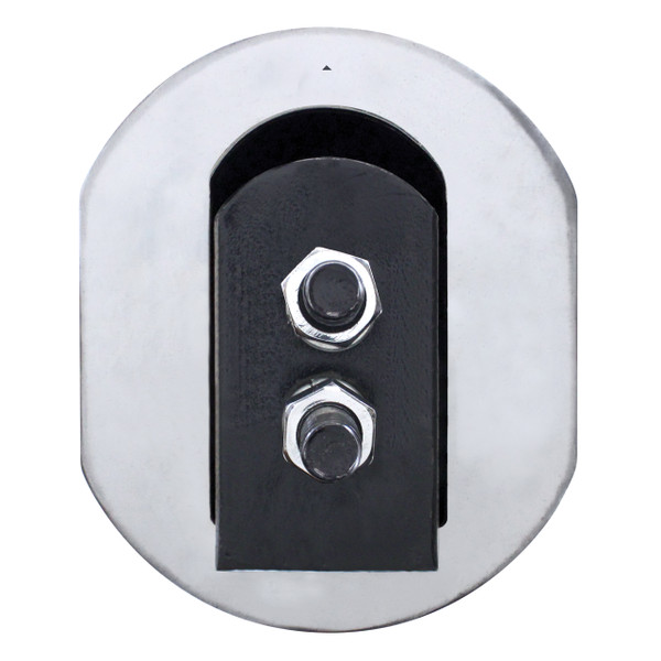 24" X 27" Stainless Quarter Fender Set - Tube Bracket