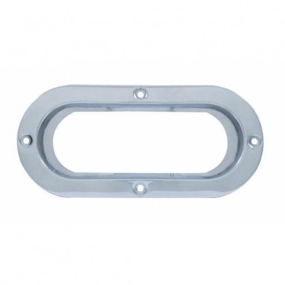 Stainless 6" Oval Mounting Flange (Bulk)