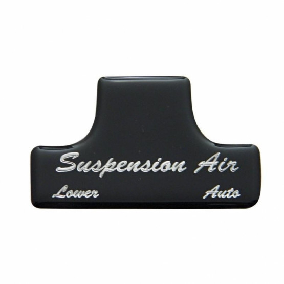 "Suspension Air" Switch Guard Sticker Only - Black