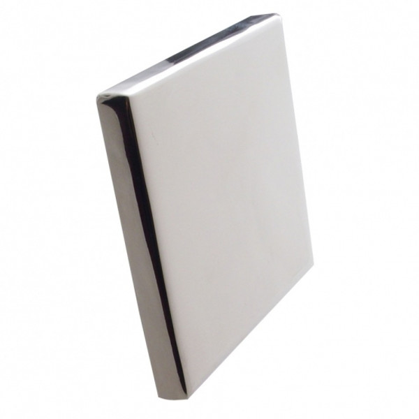 Stainless Truck Spring Mount Tow Hole Cover With Tape (Bulk)