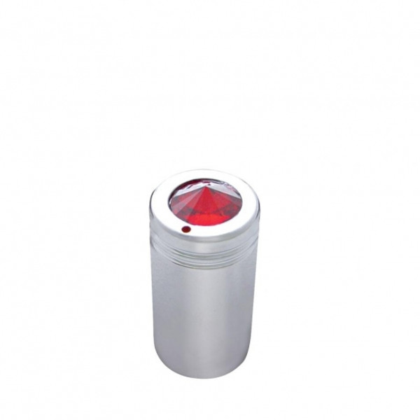 C.B. Knob With Red Crystal (Bulk)