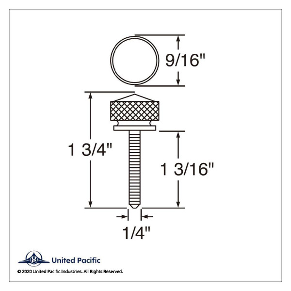 Kenworth Long Dash Screw With Indented