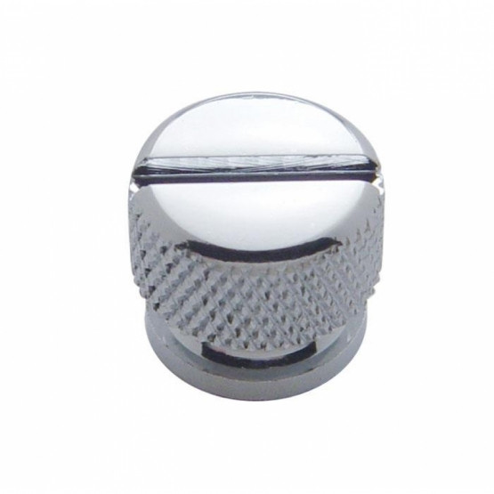 Chrome Bolt Head - Plain (Card of 4)