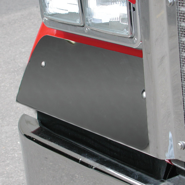 Stainless Steel Under Headlight Fender Guard For 1990-2021 Kenworth W900L