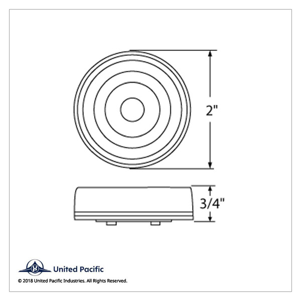 2" Light (Clearance/Marker) - Amber Lens 2" Light (Clearance/Marker) - Amber Lens