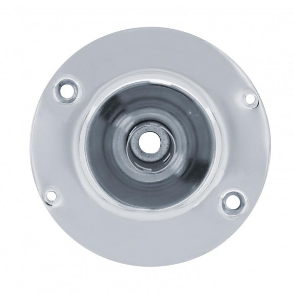 Chrome Cab Light Set Bracket Bulb Holder Plate - 2 Filament