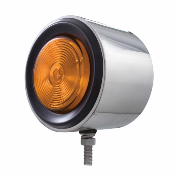 Stainless 4" Double Face Light With 4" Lights & Grommets